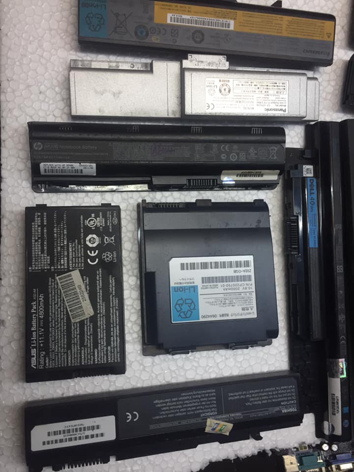 Pin Laptop 6 Cell chế Pin máy Bắn Ốc Vít
