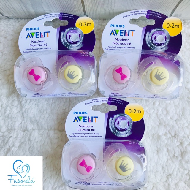 [HCM]Set 2 Ty Giả Philips Avent 0-2M