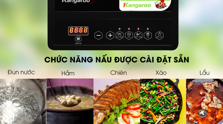 [HCM]Bếp điện từ Kangaroo KG15IC1