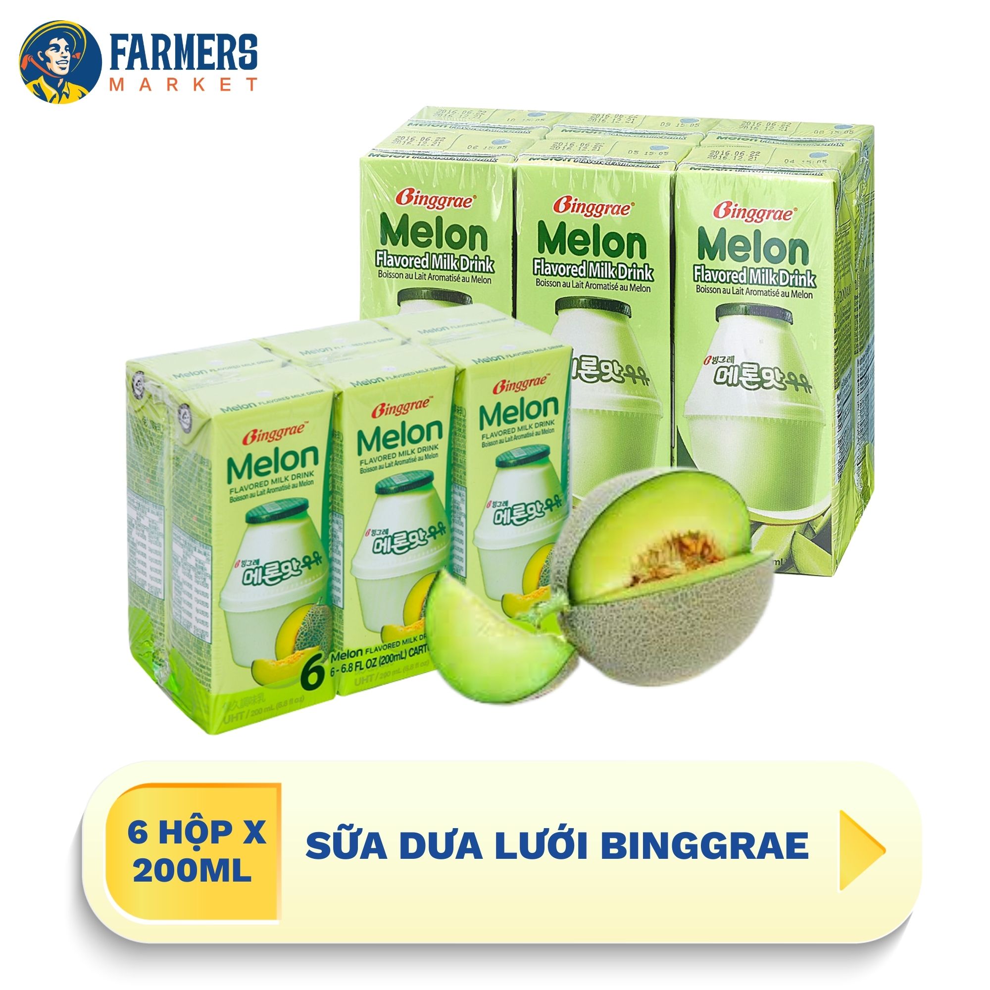 Sữa dưa lưới Binggrae