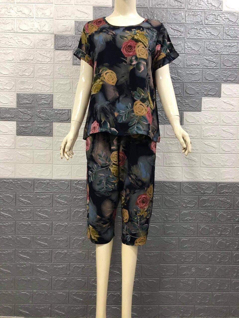 [HCM]Bộ đồ tôn lửng cổ tròn