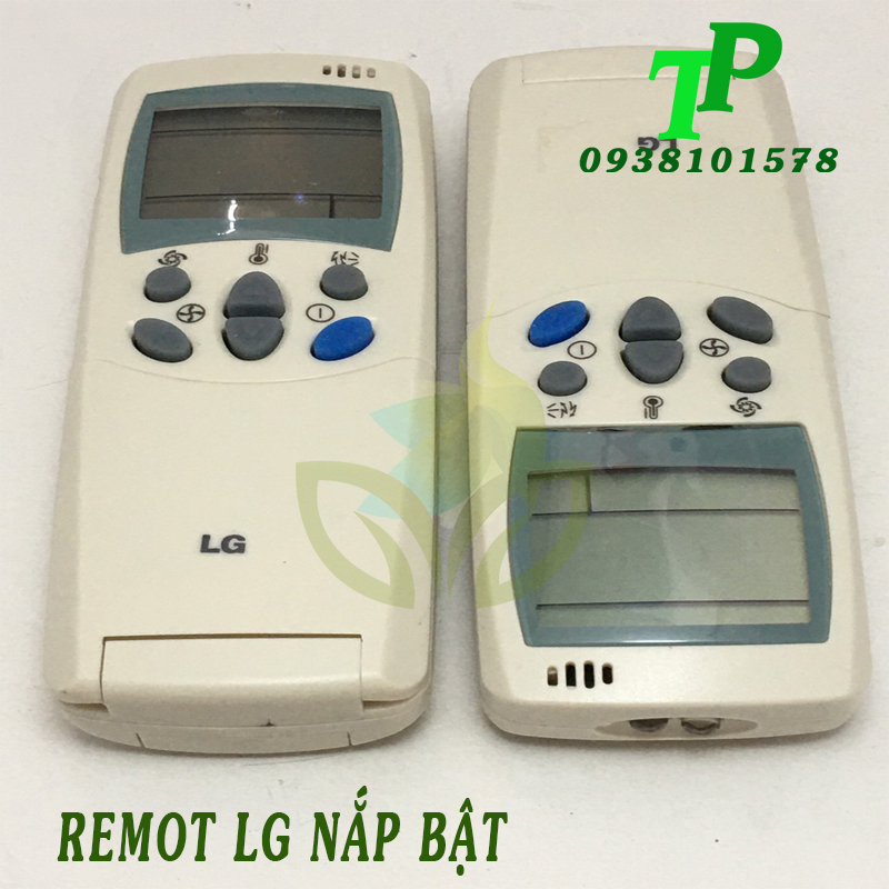 Điều Khiển, Remote Máy Lạnh Điều Hòa LG Nắp Bật (Tặng Kèm Pin)