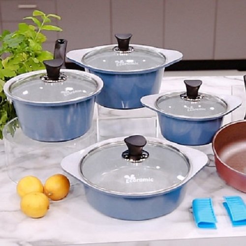 [HCM]bộ nồi đá - bộ nồi đá nấu bếp từ