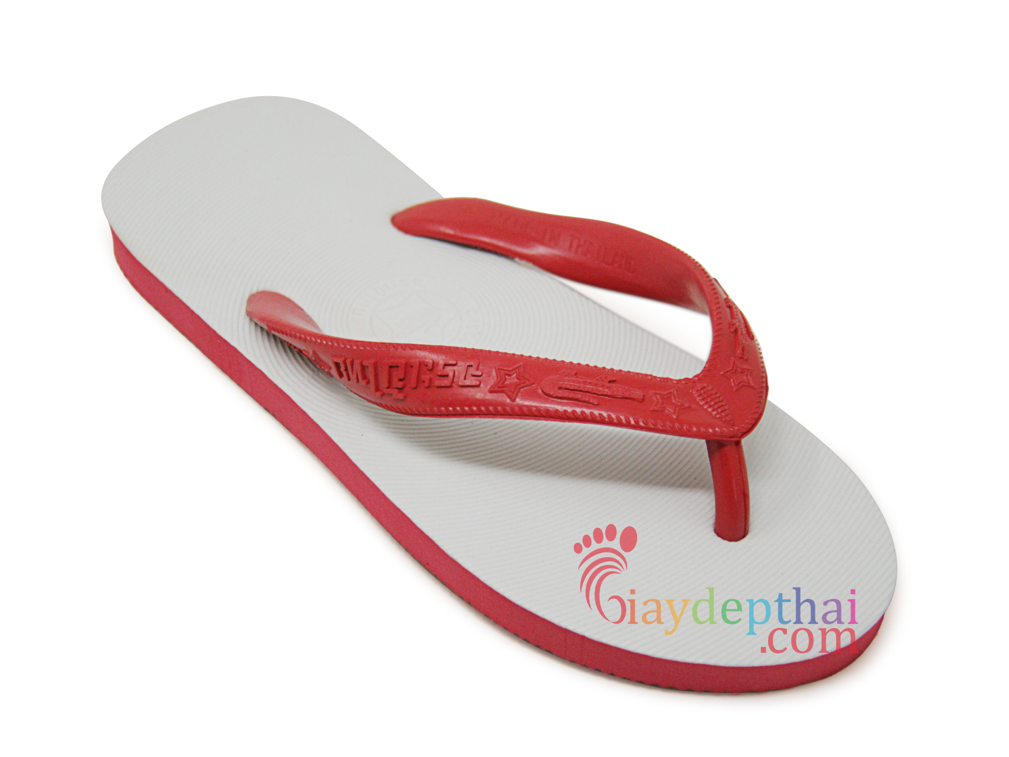 [HCM]Dép Tông Lào Thái Lan - Đen - Trắng