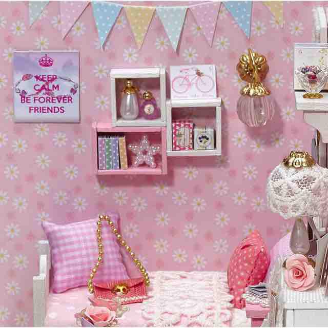 Mô hình lắp ráp DIY Ngôi nhà búp bê PRINCESS