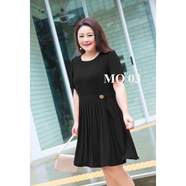 Đầm béo, đầm bigsize dáng suông MQ 03