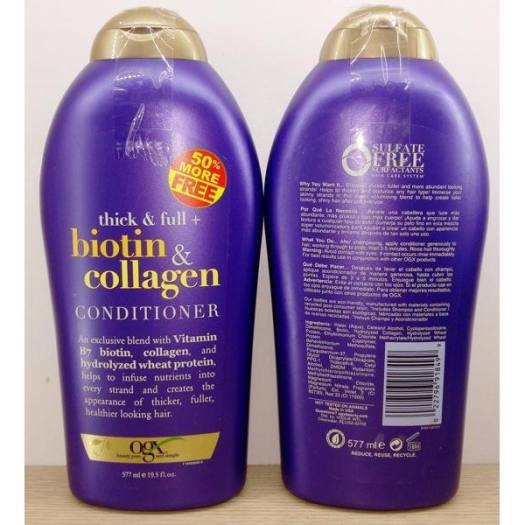 Cặp gội xã biotin 577ml (2 chai)