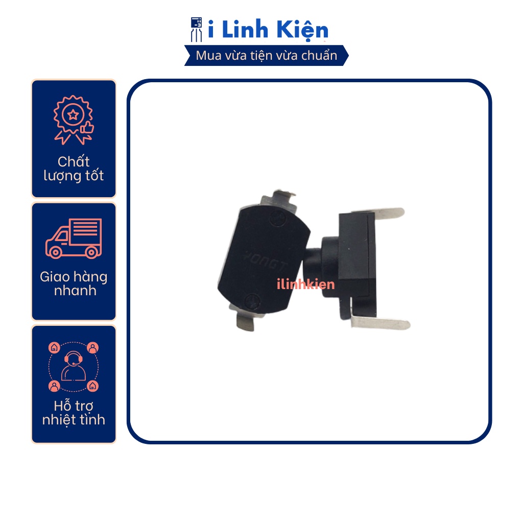 Công tắc đèn pin 2P chân cắm YT-1288