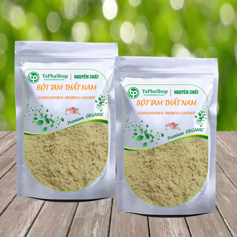 [HOT] Bột tam thất nam nguyên chất 100g - Thảo Dược Tấn Phát