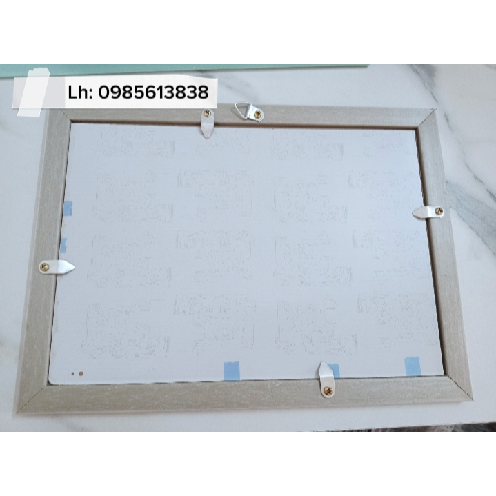 khung ảnh a3 (30x40) mặt mica mỏng chọn màu