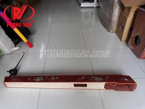 [HCM]Đàn bầu thẳng gỗ hương đỏ khảm trai