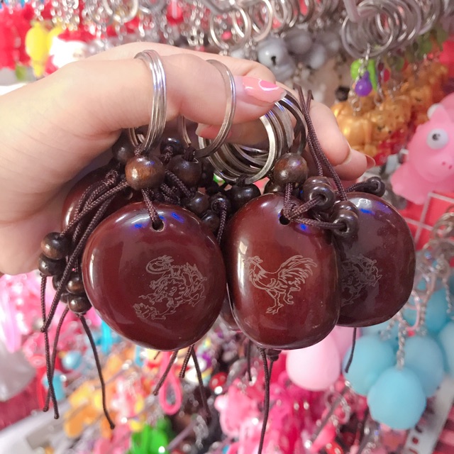 Móc khoá hạt đậu bình an (đủ 12 con giáp)
