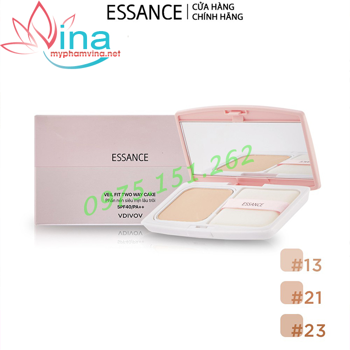 PHẤN PHỦ ESSANCE VEIL FIT TWO WAY CAKE 11G SỐ #13