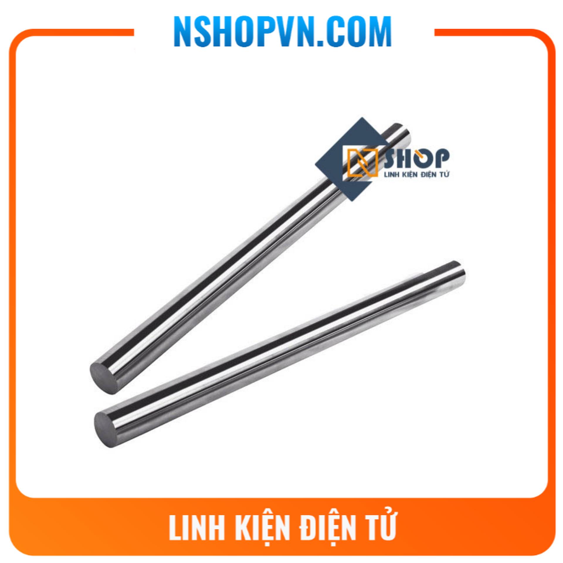 Trục trơn 8mm mạ crom 400mm