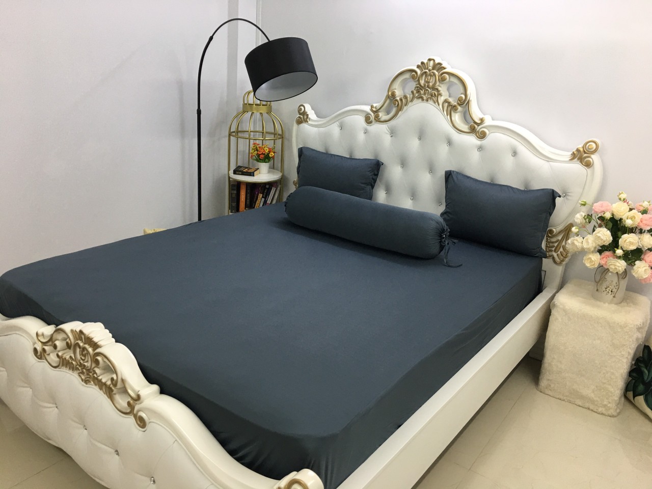[HCM]Bộ Drap gối Thun Hàn Quốc mát lạnh{ 4 món }