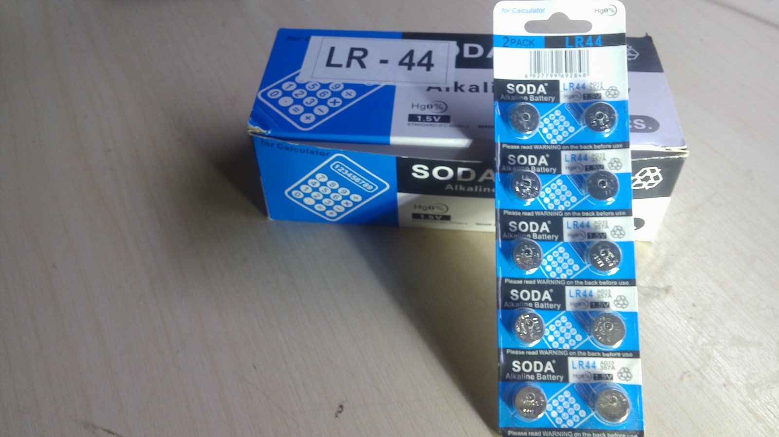 [HCM]Vỉ 10 Viên Pin Cúc Áo AG13 - LR44