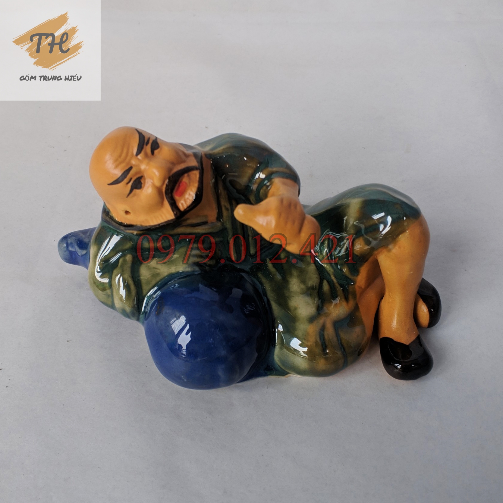 Tượng tiểu cảnh mini gốm Bát Tràng