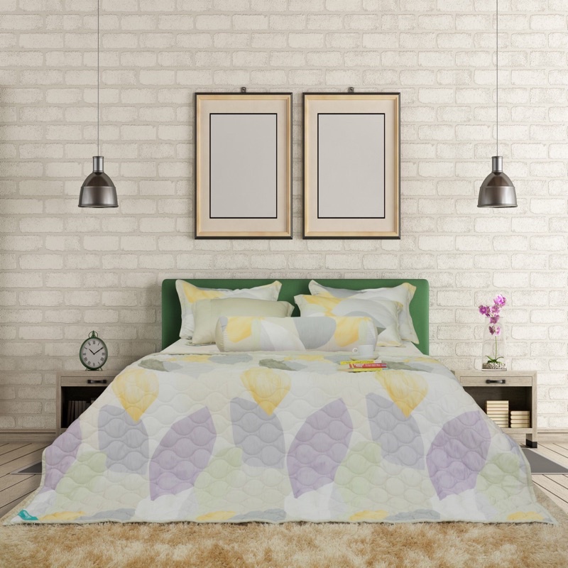 Bộ chăn drap gối Tencel Premium Hometex 5 món