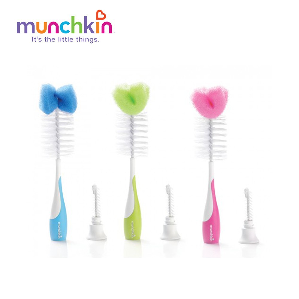 Cọ bình sữa munchkin có mút mk16020