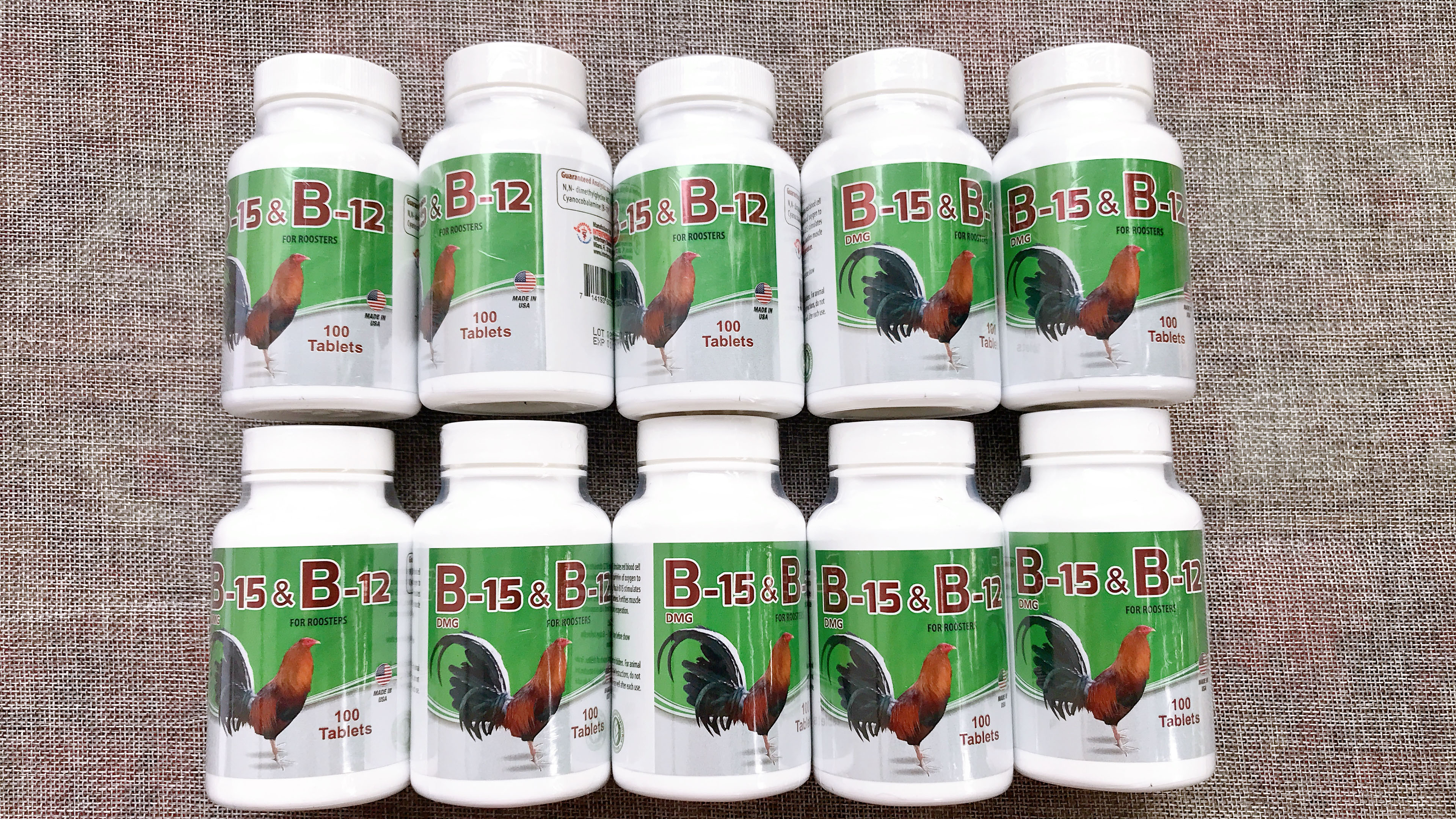 Vitamin B15 & B12 nuôi chế độ đơn giản hiệu quả