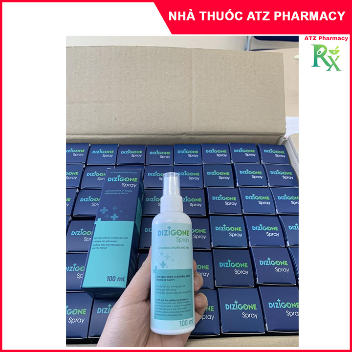 Xịt Kháng Khuẩn Khử Mùi Dizigone Spray 100ml