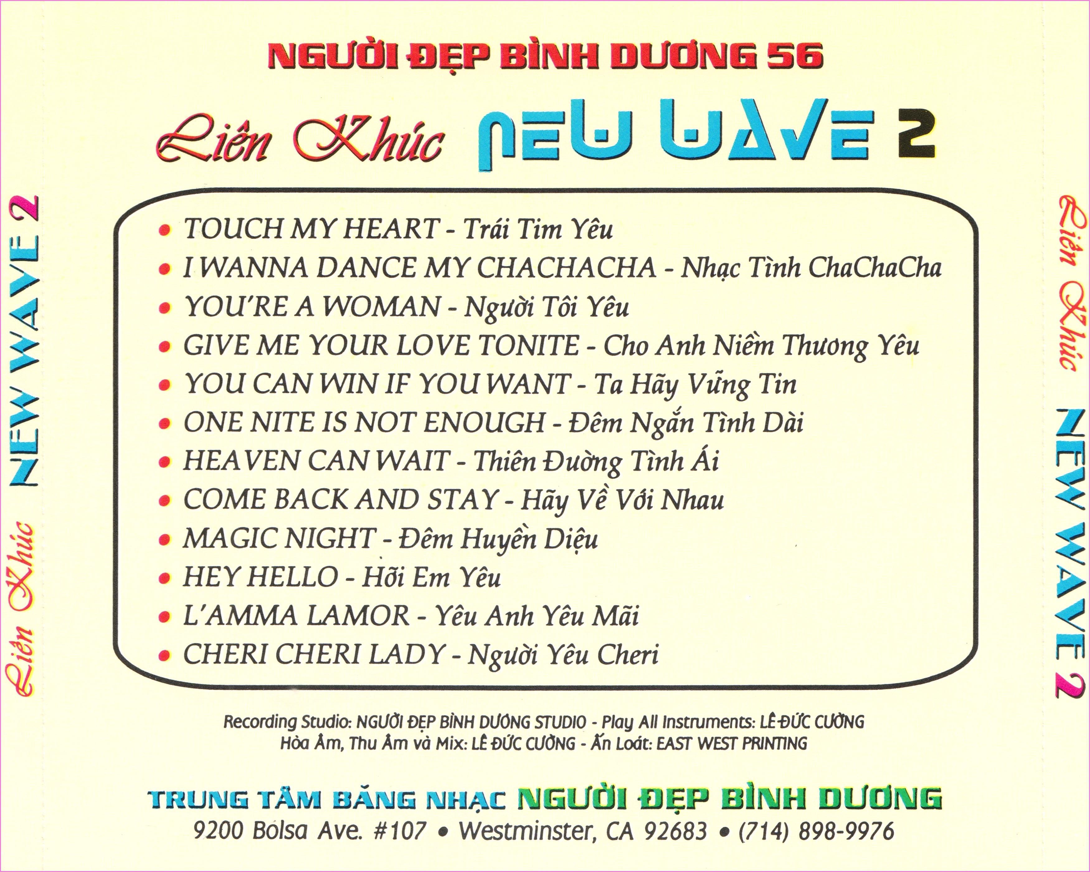 Bộ 08CD đại hội ca nhạc New Wave