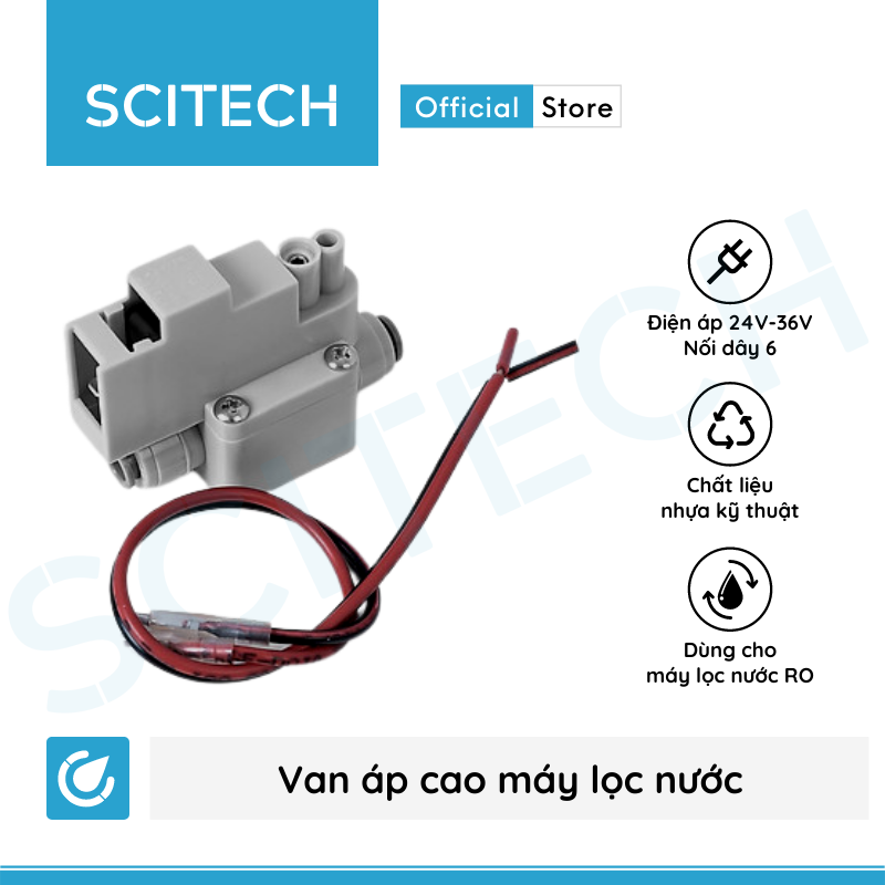 [HCM]Van áp cao máy lọc nước - Scitech Water