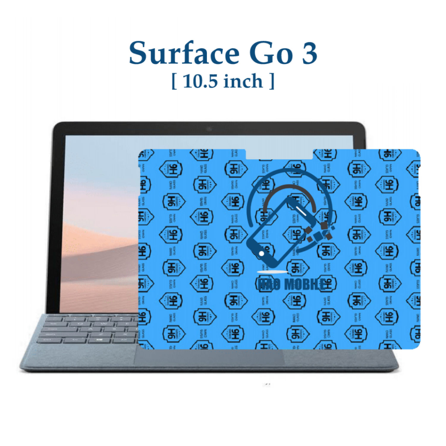 Dán cường lực dẻo nano Surface Go 3 full màn 100%