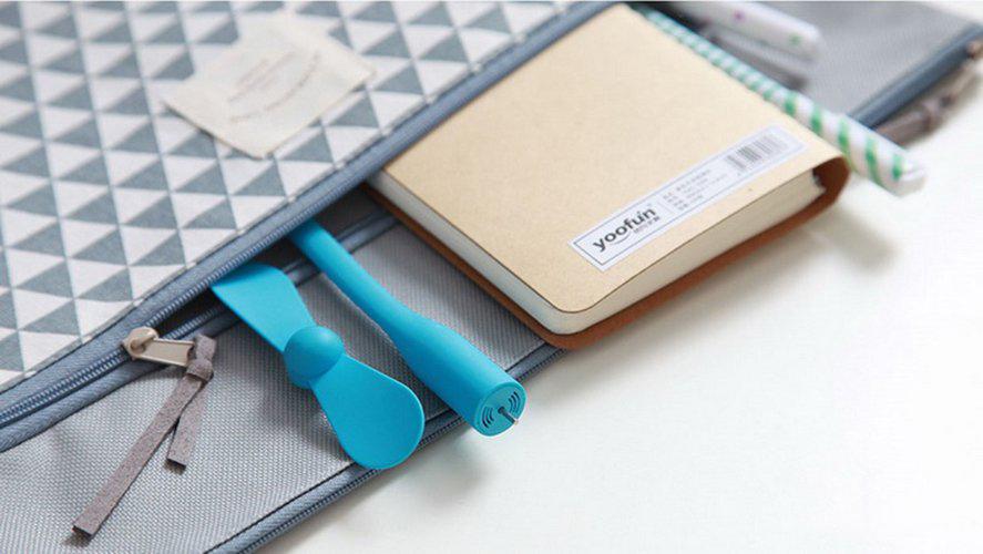 Quạt Mini Usb 2 Cánh Rời Tiện Lợi Siêu Mát