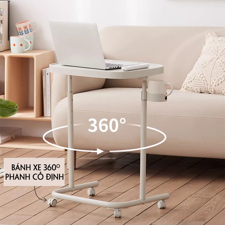 Height adjustable study table, foldable dining table, mini convenient water cup, travel wheel