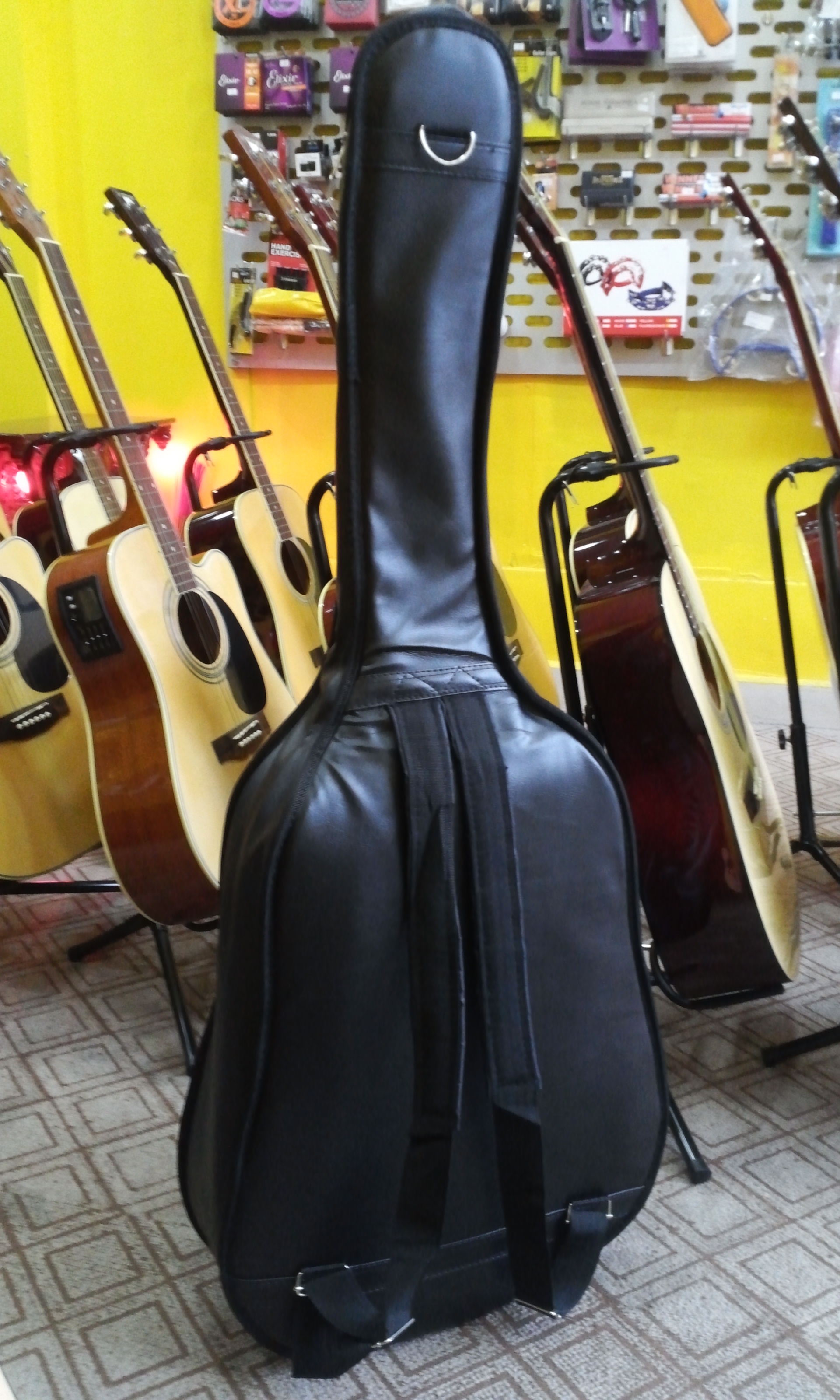Bao da Yamaha đựng đàn guitar 3 Lớp