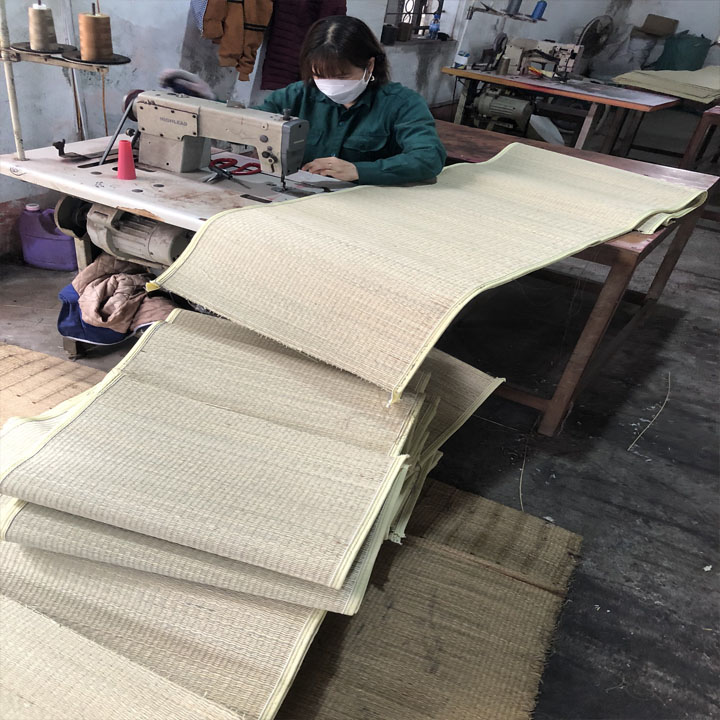 Chiếu Cói Gấp Xuân Hoà - Chiếu Cói Gấp Xuất Khẩủ