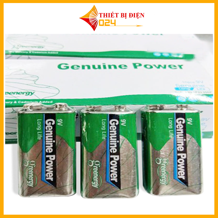Pin vuông 9V Genuine Power chính hãng