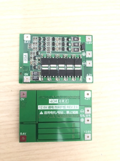 [HCM]Mạch bảo vệ pin Lion 12.6V 3S 40A chất lượng