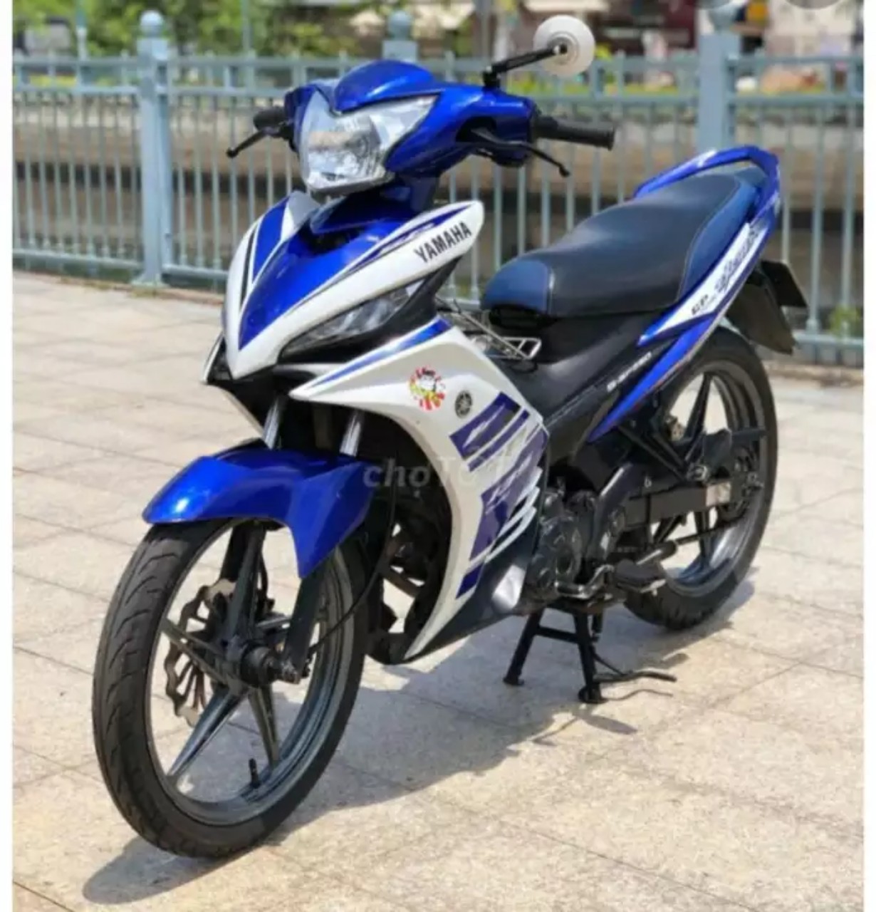 BỘ TEM EXCITER 135 XANH GP 2012 THEO XE
