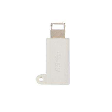 Đầu chuyển đổi cổng USB Type -C sang Lightning (Trắng)