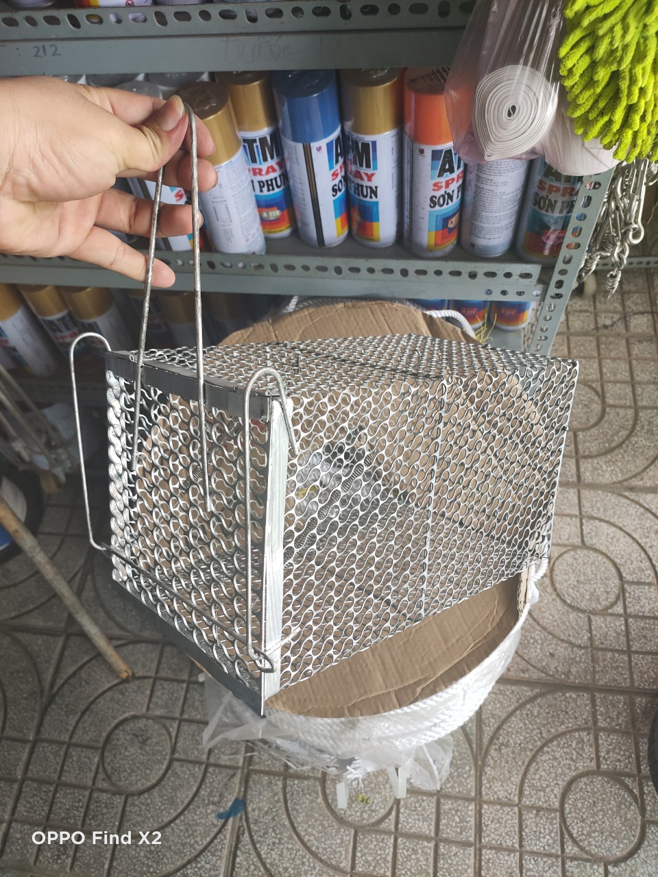 Lồng bẫy chuột lớn có gài - Loại tốt