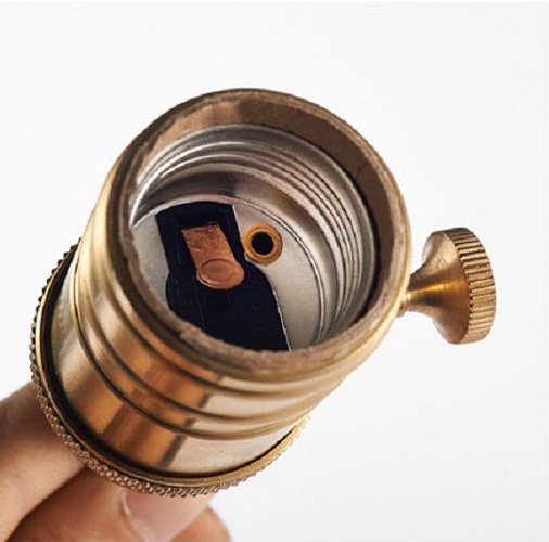 Dây đèn thả cổ điển Vintage E27 220V có khóa chốt.