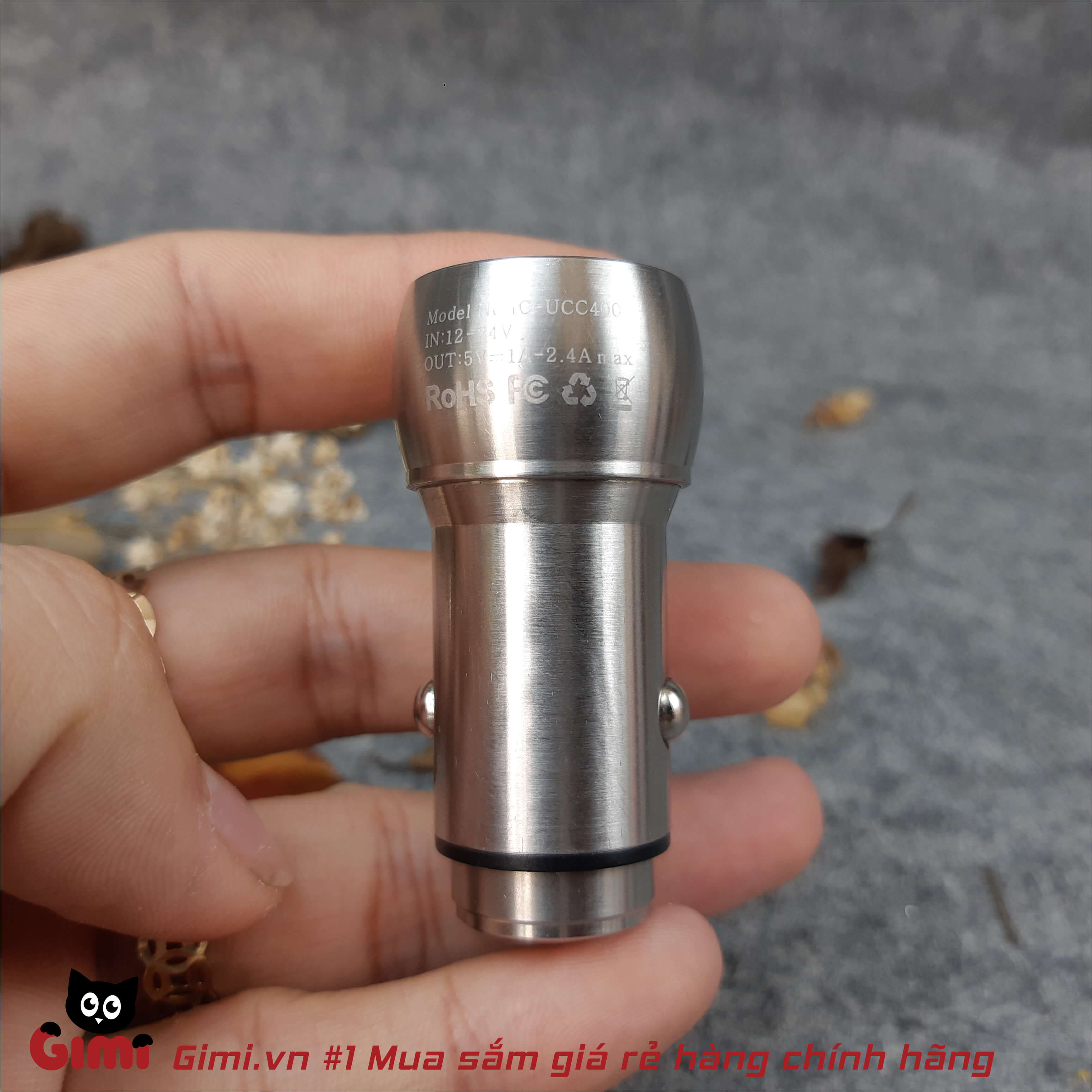 Tẩu sạc ô tô iCore IC-UCC400