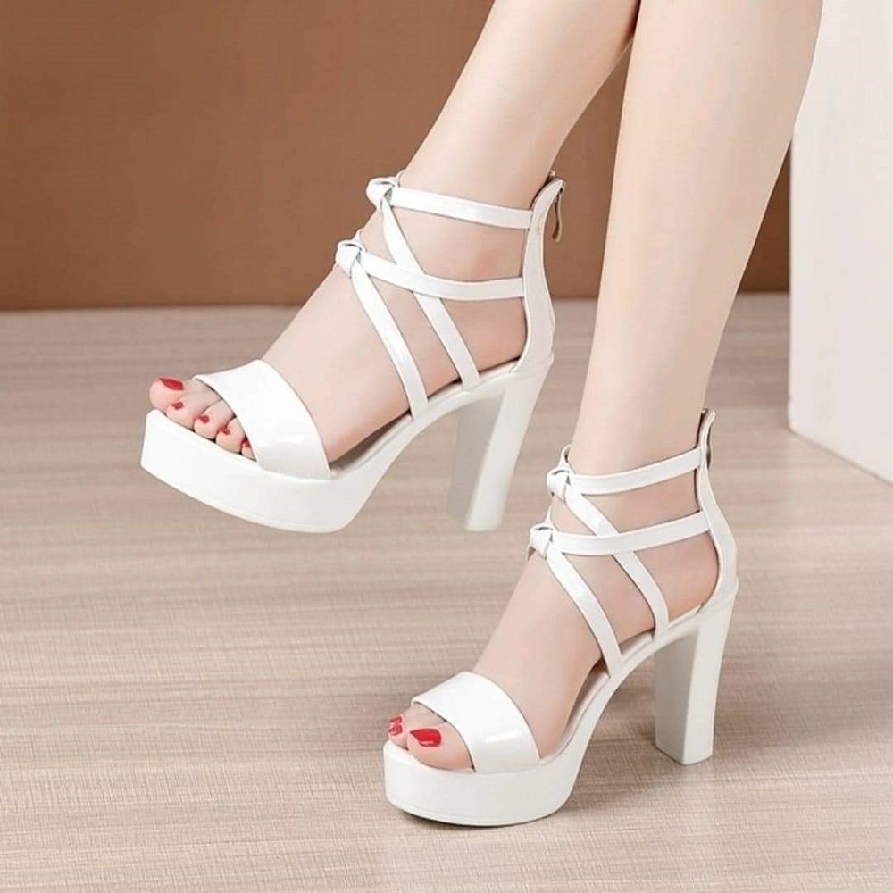 Giày sandal 2 nút cổ chân