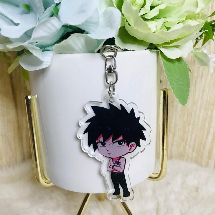 ( Mica trong ) Móc khóa Fairy Tail Hội pháp sư quà tặng xinh xắn dễ thương anime chibi