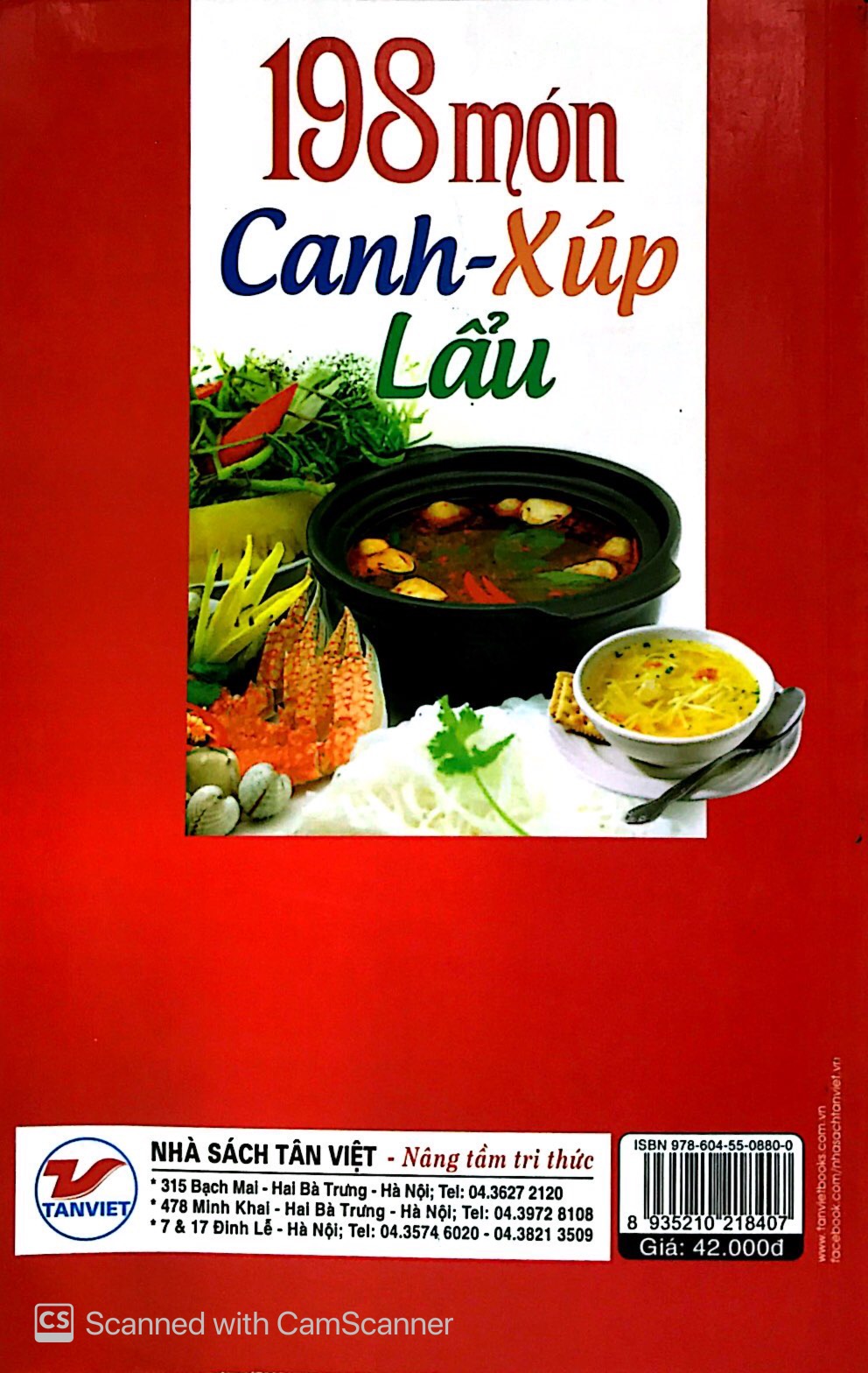 Fahasa - 198 Món Canh - Xúp - Lẩu (2016)