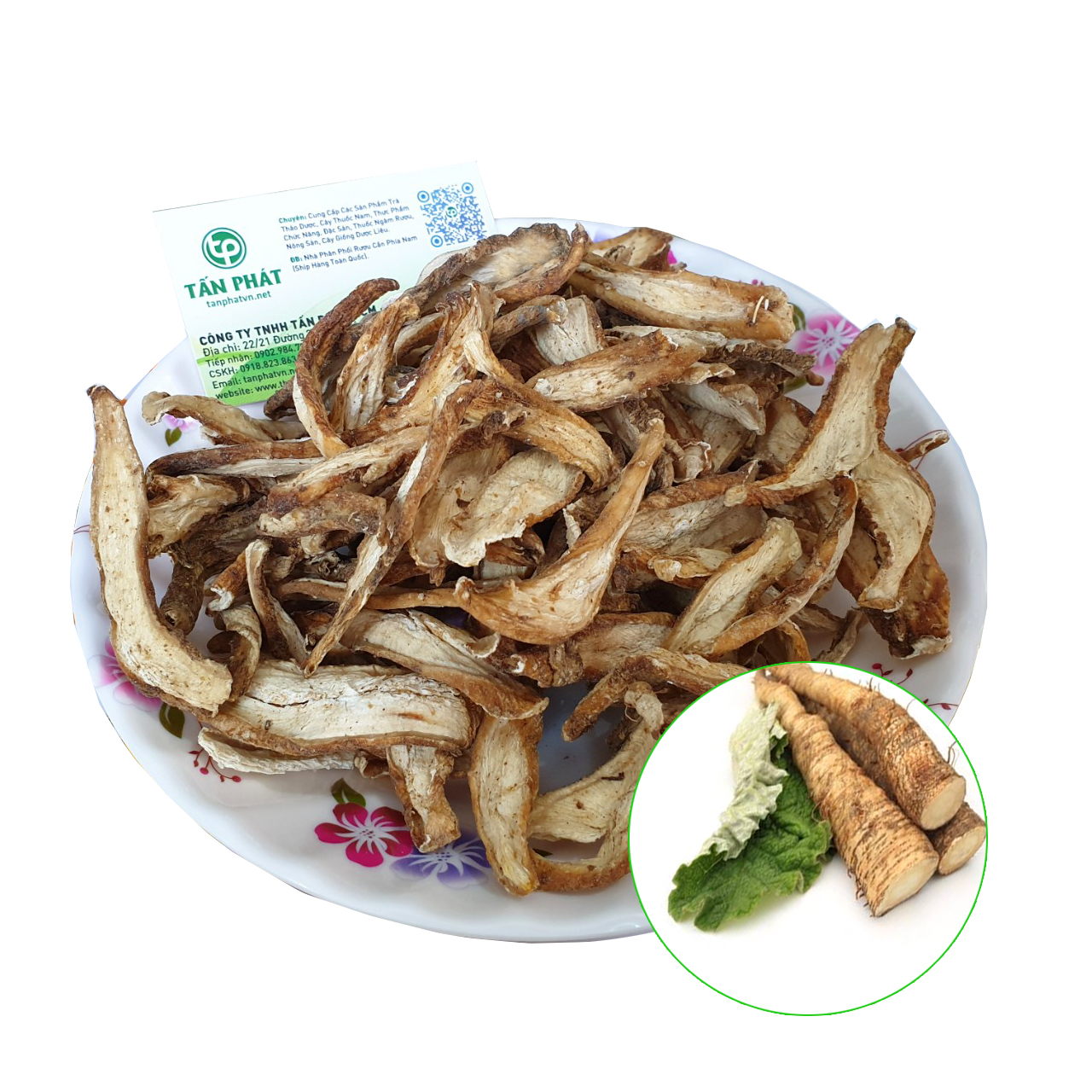 [Hàng mới về] Ngưu bàng khô 500g - Công Ty Thảo Dược Tấn Phát - Hỗ trợ thanh nhiệt giải độc cực kỳ hiệu quả