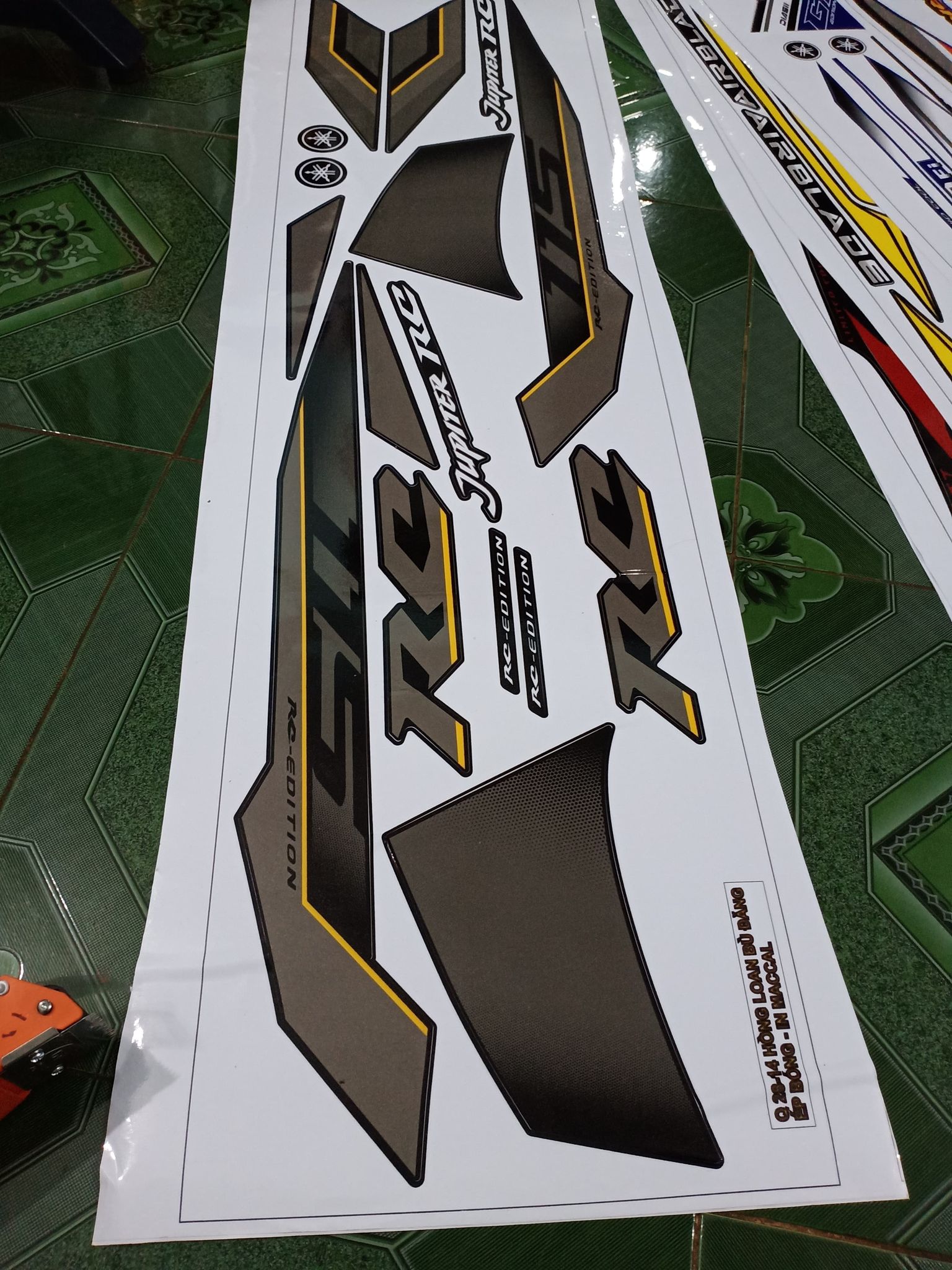 tem rời jupiter Rc fi xám chỉ vàng