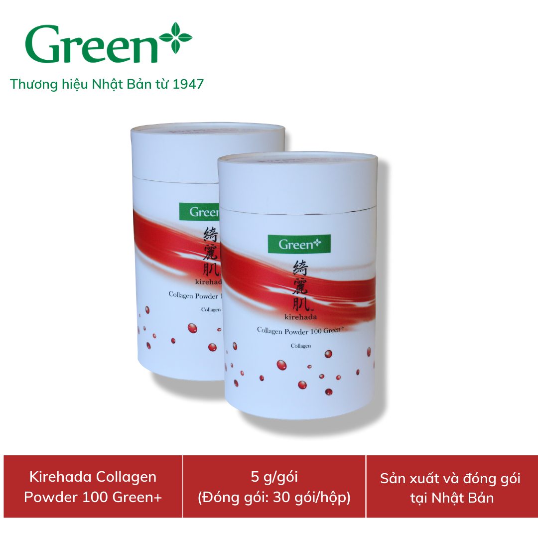 Collagen bột - Kirehada Collagen Powder 100 Green+