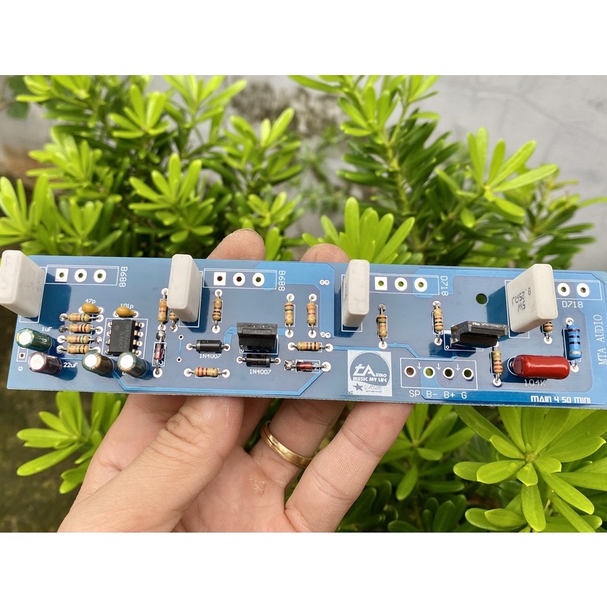 Mạch công suất 4 sò mono 300W