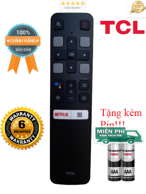 Bảng giá Điều khiển tivi TCL giọng nói- Hàng mới chính hãng TCL 100% - ALEX - TẶNG KÈM PIN
