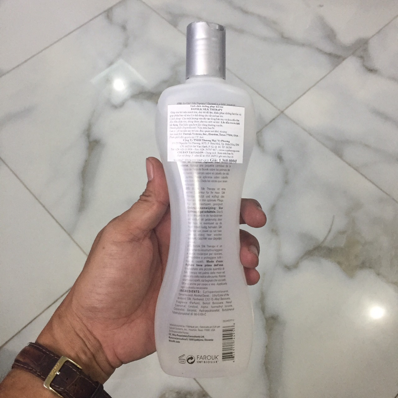 [HCM]Tinh dầu Biosilk Silk Therapy dưỡng tóc cao cấp Mỹ 335ml