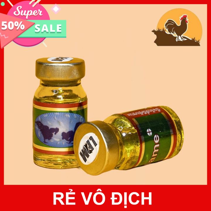 Combo 2 lọ trị tang cho gà đá inflame chai 5 ml