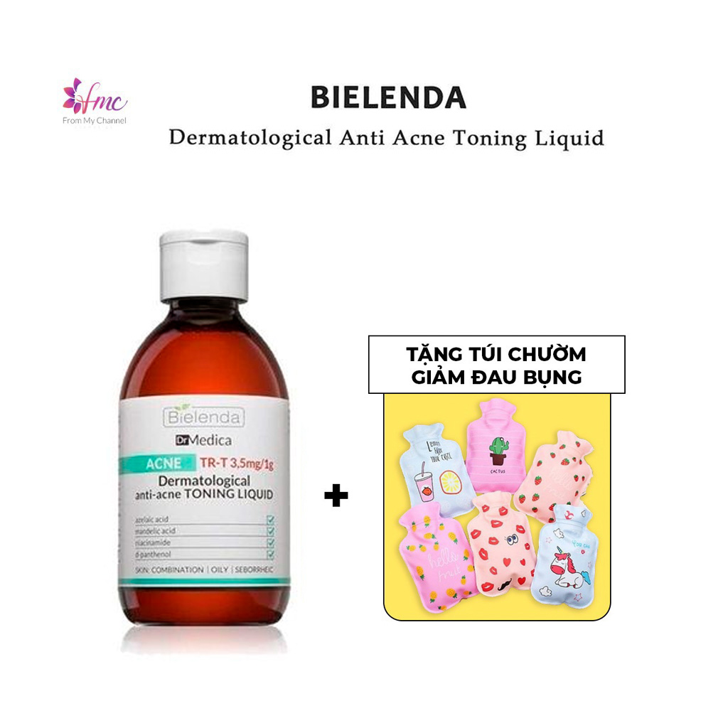 [MUA 1 TẶNG 1] Toner BIELENDA DR MEDICA 250ml + Tặng 1 túi chườm giảm đau bụng